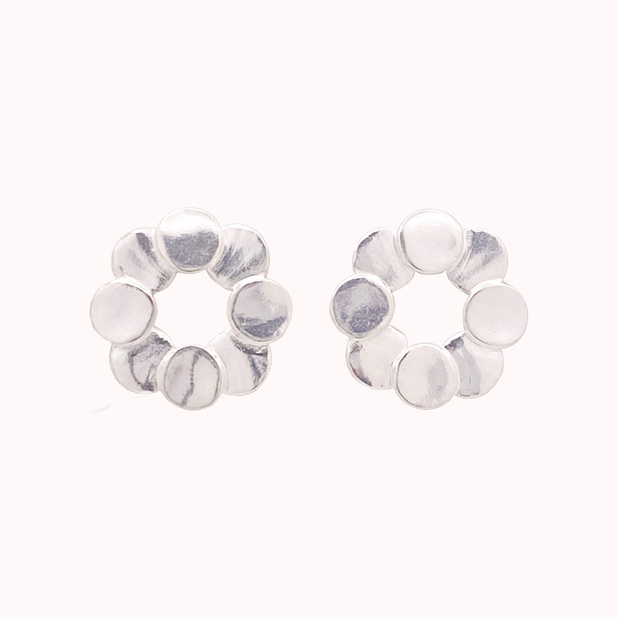 Disc Wreath Earrings